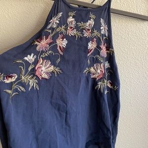 American Eagle Blue Tank